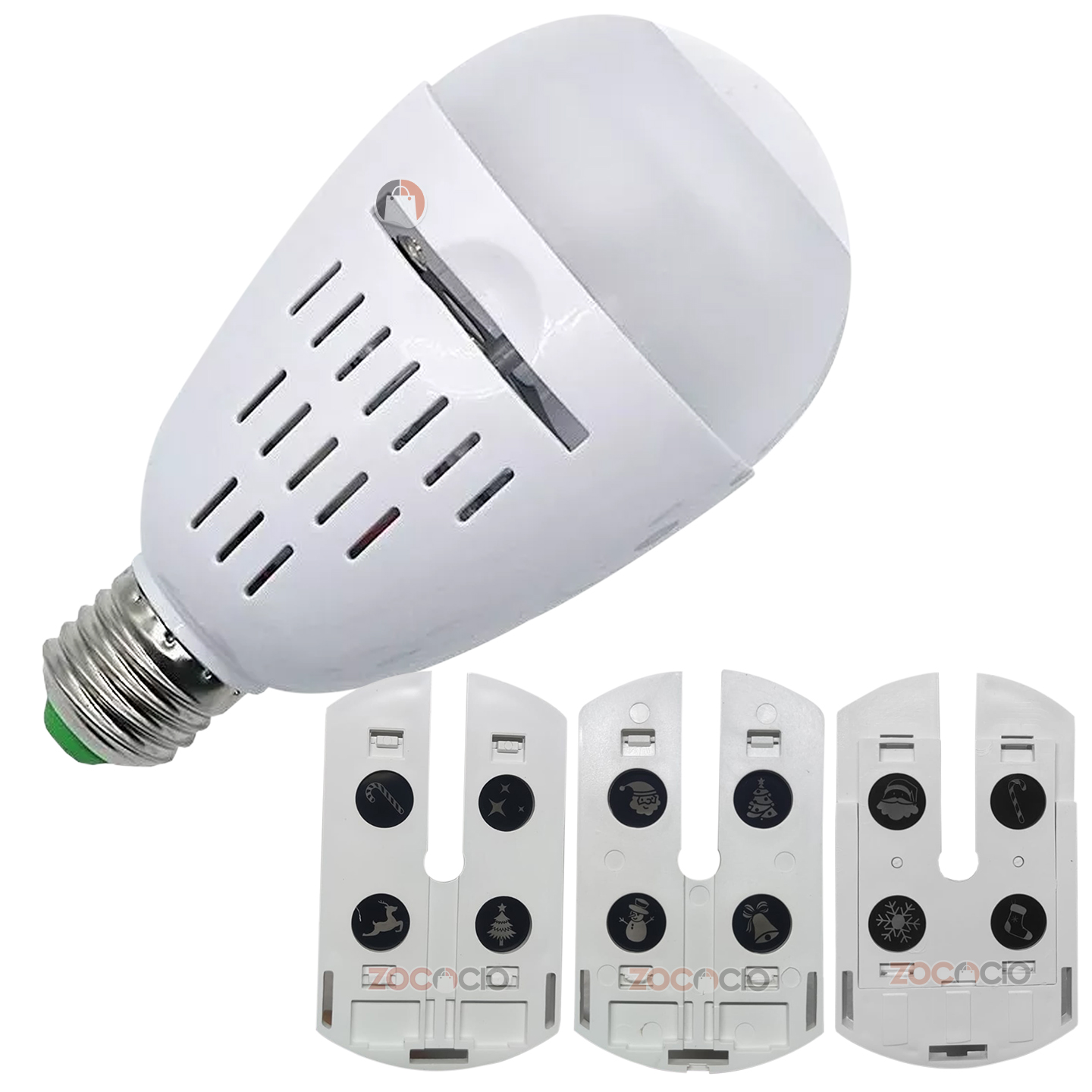 Super Foco Proyector Led Figuras Navideñ